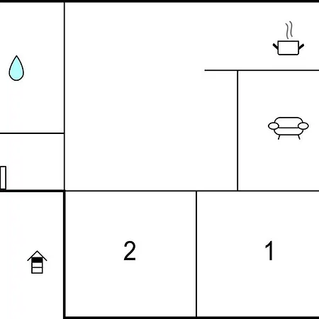 شقة 2 Bedroom In *
